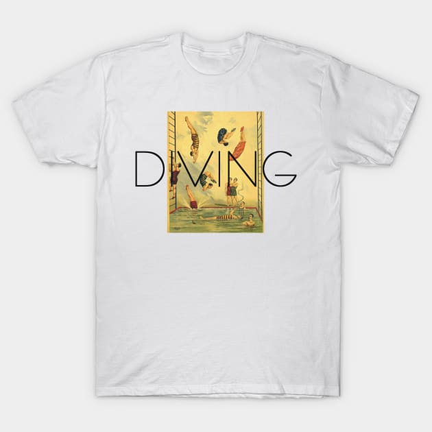 Diving Old School T-Shirt by teepossible